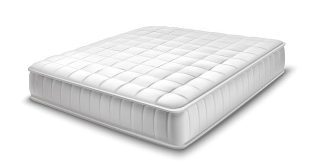 Double Mattress In Realistic Style