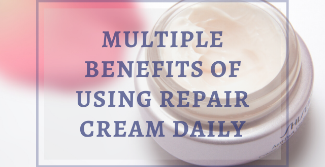 Using Repair Cream Daily