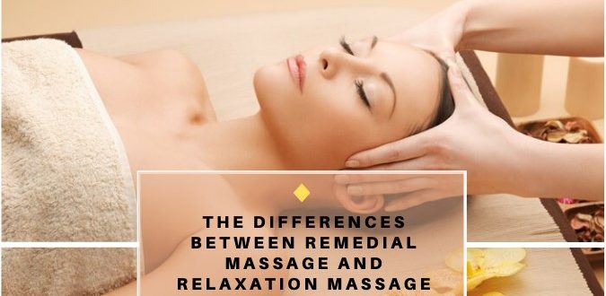 Remedial Massage and Relaxation Massage