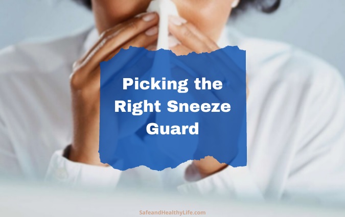 Right Sneeze Guard