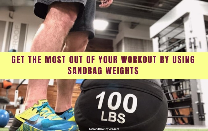 Workout by Using Sandbag Weights
