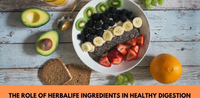 Herbalife Ingredients in Healthy Digestion