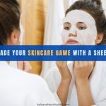 Skincare Game with a Sheet Mask