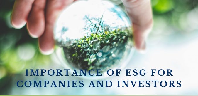 Importance of ESG