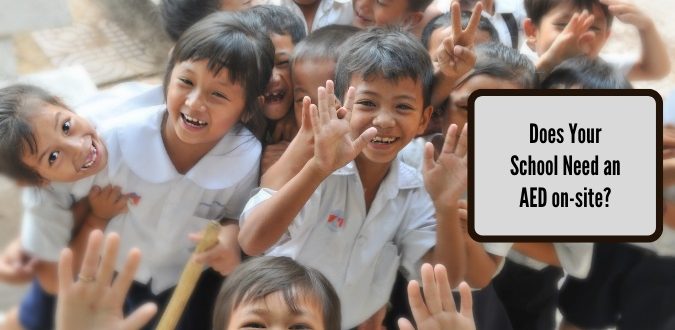 School Need an AED on-site