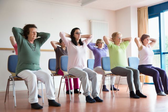 Stretching and Relaxation with Chair Yoga
