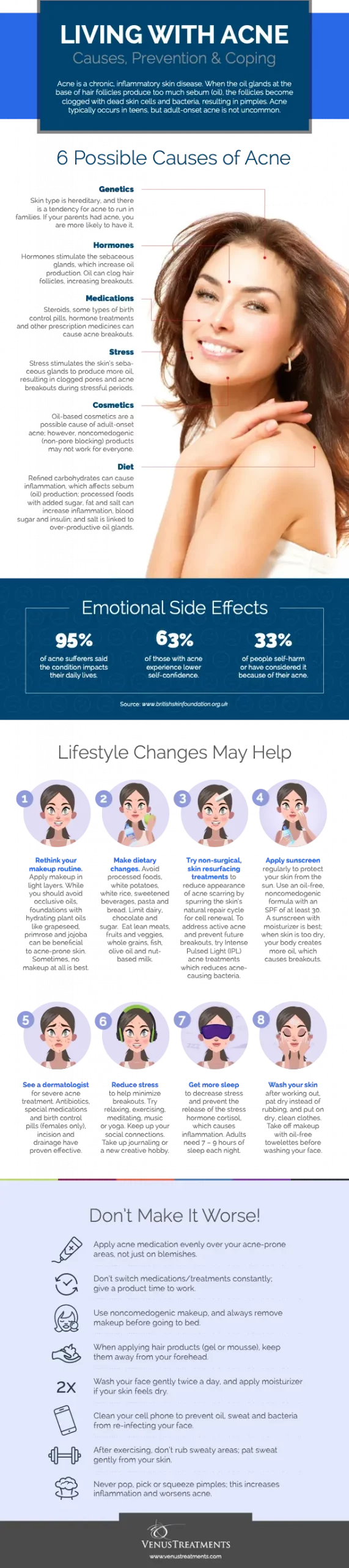 Managing and Embracing Healthy Skin Habits