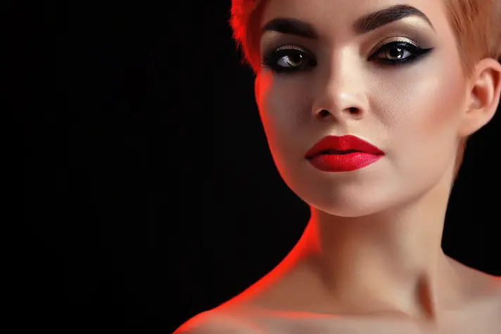 Avoid wearing too much makeup