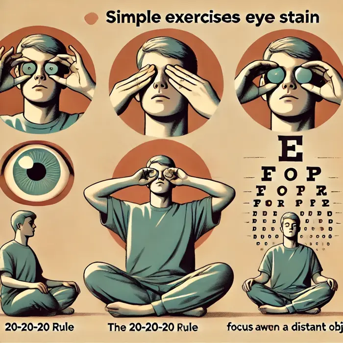Eye yoga exercises
