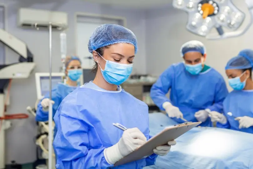 The Day of Surgery: Teamwork and Precision