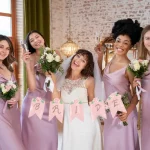 Bachelorette Ideas for the Health-Conscious Bride A joyful group of friends celebrating a health-conscious bachelorette party with friends.